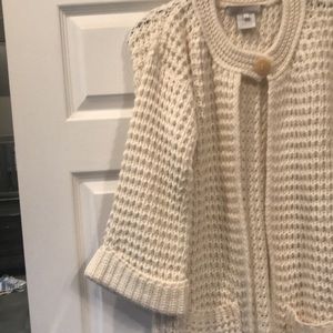 Poles Crocheted Cardigan Sweater